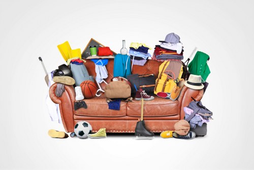 Professional garage clearance team in Aldgate removing clutter