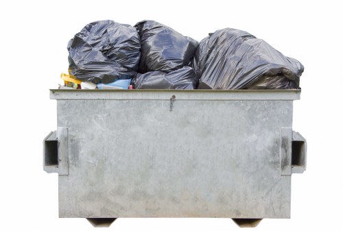 Commercial skip hire service in Aldgate