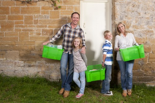 Environmentally friendly skip hire emphasizing recycling