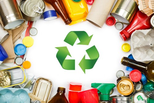 Recycling facility in Aldgate