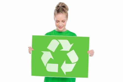 Recycling materials from construction waste